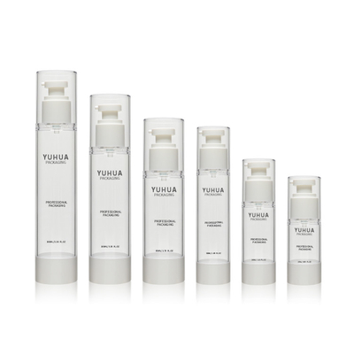 Kişisel Bakım Sıvısı İçin 15ml 30ml 80ml Havasız Pompa Sprey Şişesi