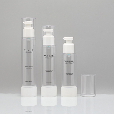 Kişisel Bakım Sıvısı İçin 15ml 30ml 80ml Havasız Pompa Sprey Şişesi