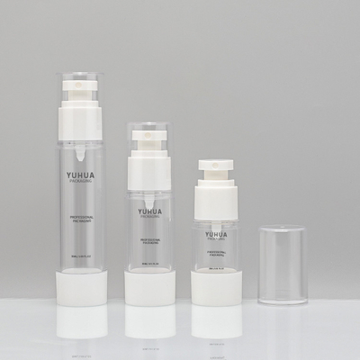 Kişisel Bakım Sıvısı İçin 15ml 30ml 80ml Havasız Pompa Sprey Şişesi