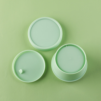 100g Plastic Packaging Jars With Flip Cap PET Material White Cap Recycled Plastic Container