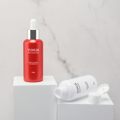 70ml Küçük Boy Seyahat Geri Dönüşümlü Plastik Ambalaj Şişeleri Flip Cap Pet El Yıkama Jeli Şişesi