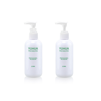 120ML 150ml Yeşil Plastik Damlalıklı Şişe Serigrafi Baskı Losyon Krem Ambalajı