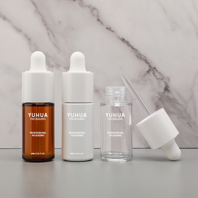 MSDS Boş Plastik Damlalıklı Şişe 30ml Çevre Dostu Özel Logo