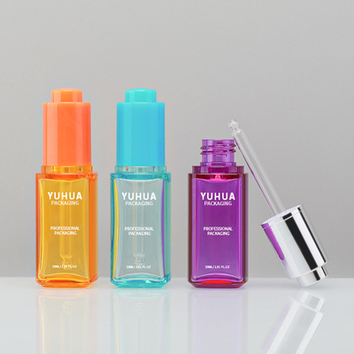 Boş Uçucu Yağ Damlalıklı Şişe Serum Ambalaj Plastik Şişe 30ml