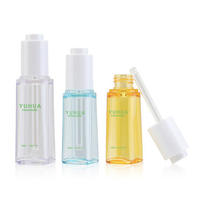 Damlalık Kapaklı 30ml 50ml Özel PETG Plastik Serum Şişesi