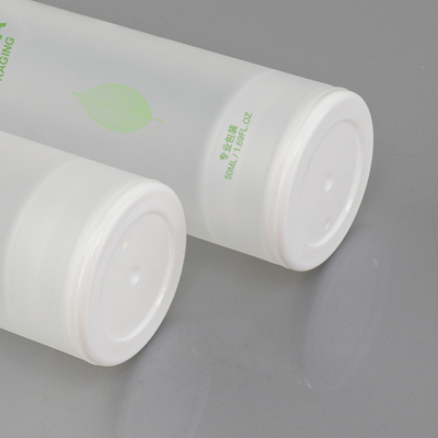 Çevre Dostu Pompa Kozmetik Losyon Şişesi Şeffaf Buzlu Serum Havasız Pompa Şişesi 20ml