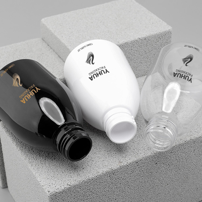 120ml Güzellik Lüks Plastik Şişeler Tetikleyici Sprey Siyah Mavi İnci 24/410