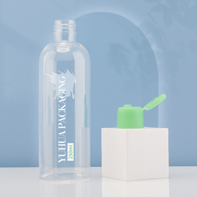 Şampuan Saç Kremi İçin Özel Logo 250ml Plastik Kapaklı Şişeler