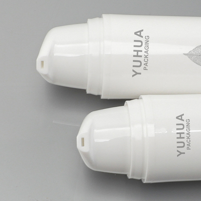 Özel Plastik Ambalaj Şişeleri 15ml 30ml 50ml Beyaz Havasız Şişeler
