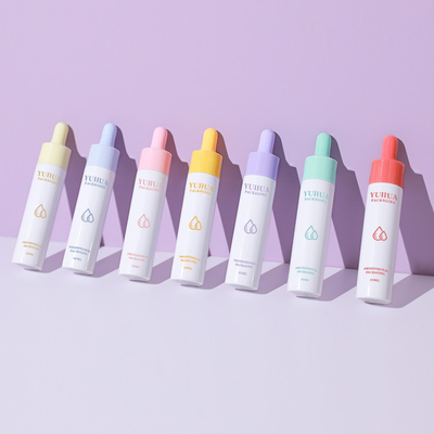30ml Plastik Damlalıklı Şişe Saç Yağı Kozmetik Ambalaj Özel Logo
