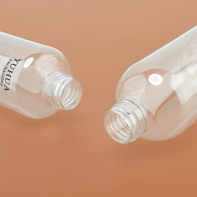 Hafif PET Plastik Losyon Şişesi Yuvarlak Alt Şekil 8.45oz