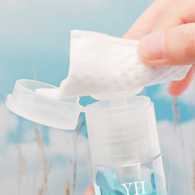 Basın Pompa Küçük Boyutlu 50ml 60ml Makyaj Temizleme PET PP Plastik Ambalaj Şişeleri