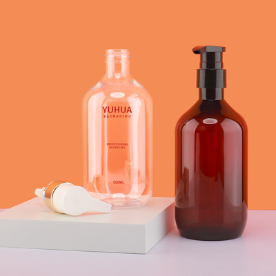 ISO Sertifikası Makyaj Toner Plastik Ambalaj Şişeleri Sıcak Baskı Baskı