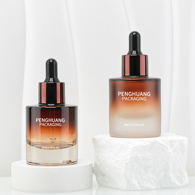 Silindir Serum Damlalık Şişeleri Sızdırmaz 30ml 50ml Kapasite