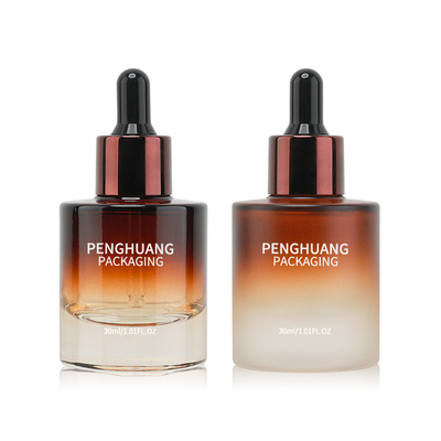 Silindir Serum Damlalık Şişeleri Sızdırmaz 30ml 50ml Kapasite