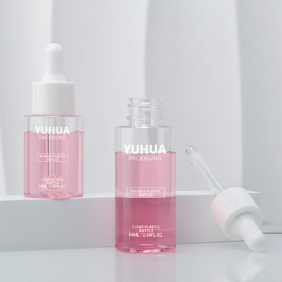 Kozmetik Ambalaj için 30ml 40ml 50ml 60ml Plastik Makyaj Serumu Losyon Şişesi
