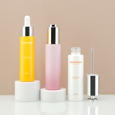 Etiket Baskı 30ml Serum Damlalık Şişeleri Cilt Dokusunu Arındırır