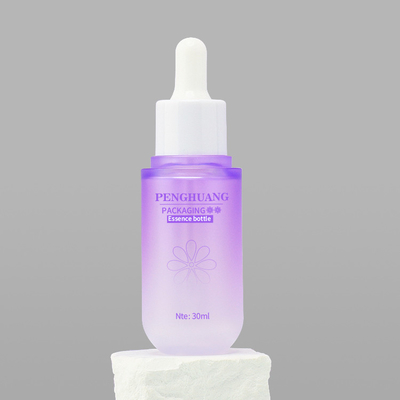 Kozmetik Ambalaj için Özel Logo PETG PET Serum Damlalık Şişesi