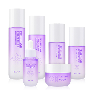 PETG Pompa Serum Dropper Şişe Kozmetik ambalaj için İpek ekran baskı