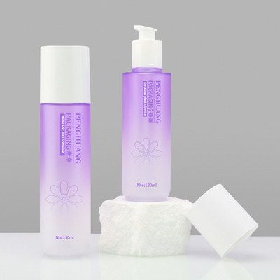 PETG Pompa Serum Dropper Şişe Kozmetik ambalaj için İpek ekran baskı