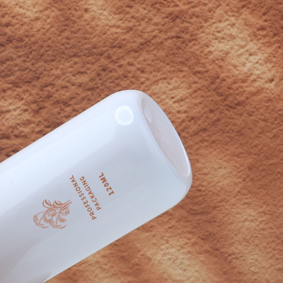 120ml Pet Lotion Pompa Paketleme Emülsiyon Şişeleri Sıcak Damgalama