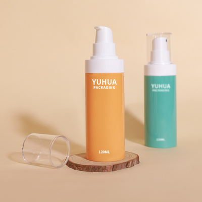Renkli 120ml Boş Beyaz Parlak Sis Plastik Spray Pompa Şişe Vücut Toner Su