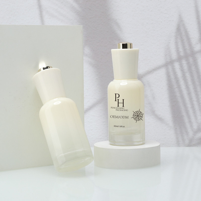 OEM ODM Saç Yağı Serum şişesi cam damlatıcı ile 30ml 1oz kozmetik ambalaj konteyneri