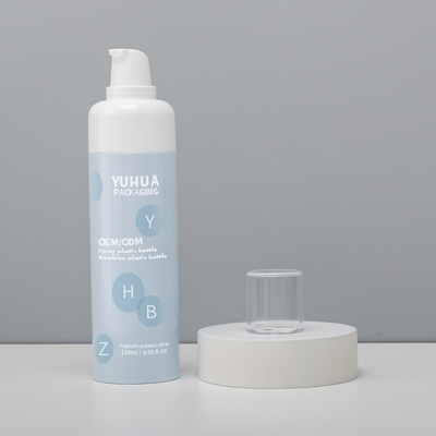 İnce sis püskürtme şişeleri Plastik 100ml 120ml 150ml Yeniden doldurulabilir Kozmetik Boş Atomizer püskürtme şişeleri