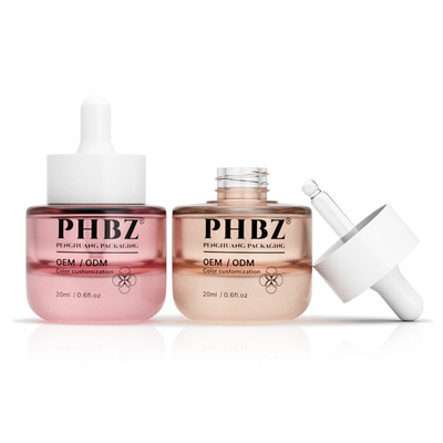 20ml Serum Cam Şişe Kalın Alt Yuvarlak Boş Damla Şişe