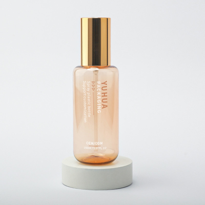 Plastik püskürtme şişesi 150ml Plastik toner şişesi baskı pompası ile