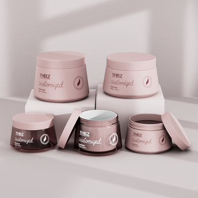 Mat Plastik Krem Kavanoz 150ml 250ml 350ml 500ml Boş Krem Kapları