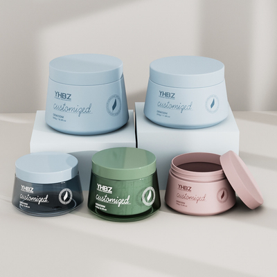 Mat Plastik Krem Kavanoz 150ml 250ml 350ml 500ml Boş Krem Kapları