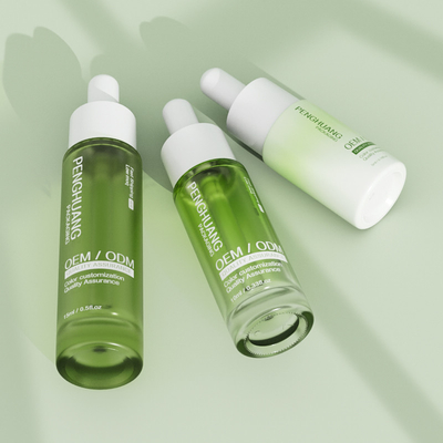5ml 10ml 15ml cam serum damlatıcı şişeler Esans yağı için cam şişe