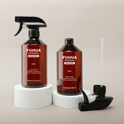 Plastik Trigger Spray şişesi 500ml Ev Temizleyici Sis Spray şişesi