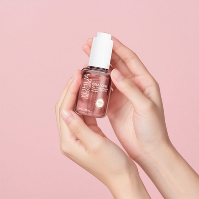 50 ml özelleştirilebilir serum damlalama şişeleri ODM/OEM Açık yağ serum plastik şişe