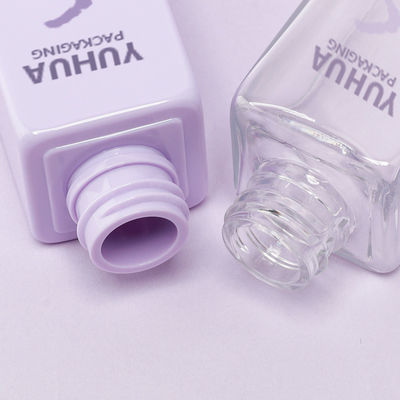 Özel Logo Plastik Kare Damlalıklı Şişe Esans Yağı Serum Şişesi Özelleştirilmiş Logo Cilt Bakımı İçin