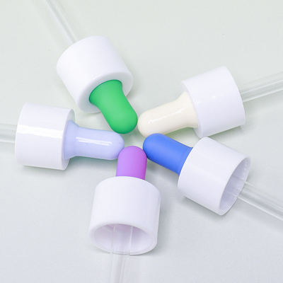 Baskı Logo Essential Oil ve Cilt Bakımı İçin 50ml PET Serum Damla Şişeleri