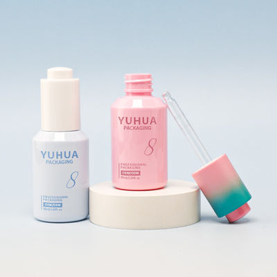 Müşteri İhtiyaçlarına Göre Logolu Yuvarlak Yağ Serumu Şişesi