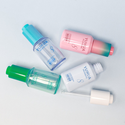 İpek Ekranı / Sıcak Damgalama / Etiketleme Serum Dropper Şişeleri Müşteri İhtiyaçları için 15-20 Gün Teslimat