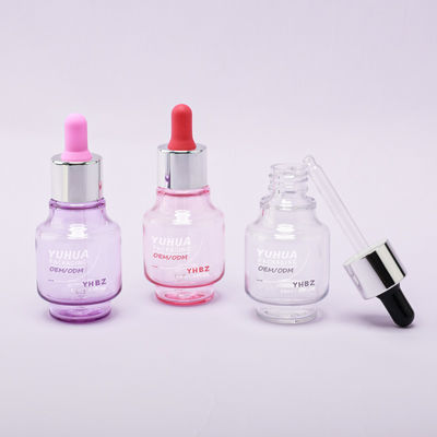 50ml Kapasite Serum Damla Şişeleri Özel İpek Ekranı / Sıcak Damgalama / Etiket Baskı Zamanı 15-20 Gün