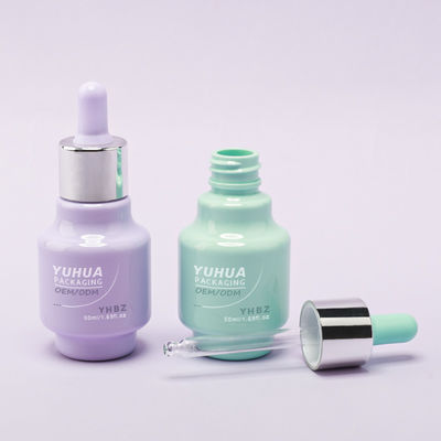 50 ml yağ serum şişesi ve logo müşteri gereksinimlerine göre