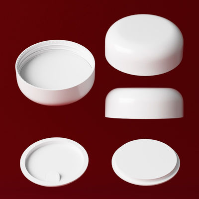 Beyaz/Şeffaf/Özel Cam Krem Kavanozu Lüks Cilt Bakımı Seriniz İçin Mükemmel