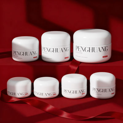 Beyaz/Şeffaf/Özel Cam Krem Kavanozu Lüks Cilt Bakımı Seriniz İçin Mükemmel