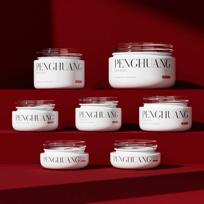 Dudak Balsamı için Beyaz/Şeffaf/Özel Logolu ve Özel Renk/Baskılı Özel Krem Cam Kavanozlar