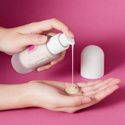 Pompalı Kapaklı Sıvı Fondöten Şişeleri 30ml Özelleştirilmiş Logo Profesyonel Kozmetik Ambalajı Sıvı Makyaj Ürünleri İçin