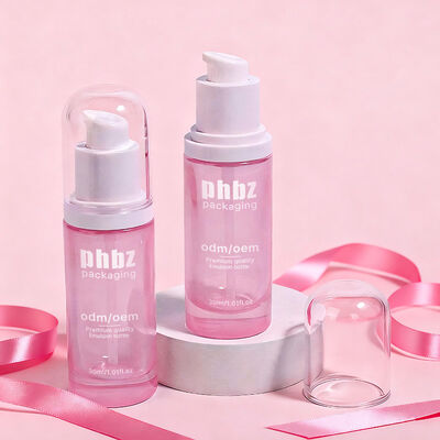 Pompalı Aksesuarlı Cam Losyon Cam Şişeleri, Cilt Bakımı ve Güzellik Losyonları için Tasarlanmış Sağlam Cam Şişe Malzemesi