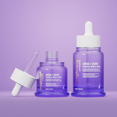 Serum Yağı Cam Damla Şişesi Ücretsiz Örnek Sağlanabilir Paketleme Çözümü Önemli Yağlar Serumlar Ve Kozmetik Sıvılar