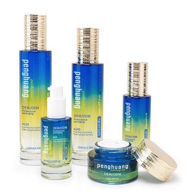 Kozmetik Ambalaj Seti Özel Yuvarlak Ambalaj Çözümleri Kozmetikler İçin Zarif Sunum ve Koruma Sağlar