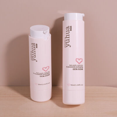 Hava pompası ve özel tasarımlı dayanıklı plastik losyon şişesi kozmetik ambalajı ve sıvı ürün depolaması için idealdir