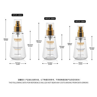 Compact and Durable Plastic Spray Bottle Suitable for Cosmetic Lotions Creams Hair Serums and Oils with a Secure Screw Cap Closure